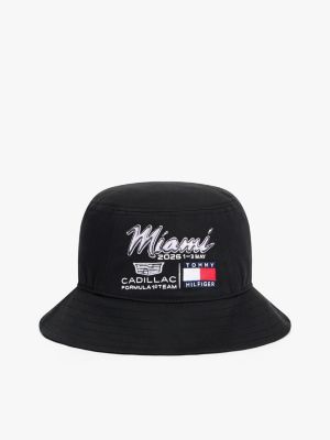 Tommy x Cadillac F1&reg; Team Miami Bucket Hat, Black
