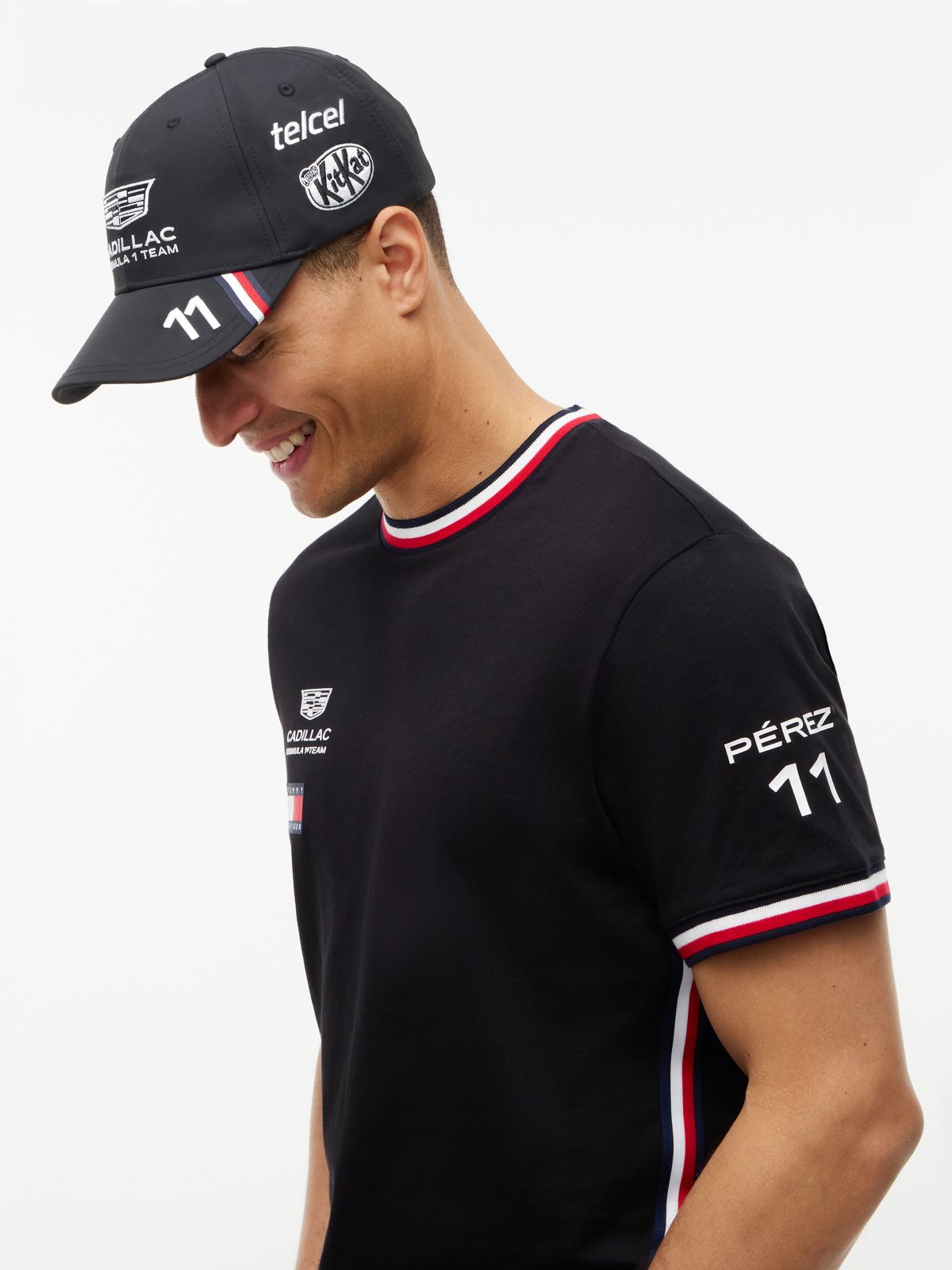 Tommy x Cadillac F1® Team Driver 11 Cap — Black