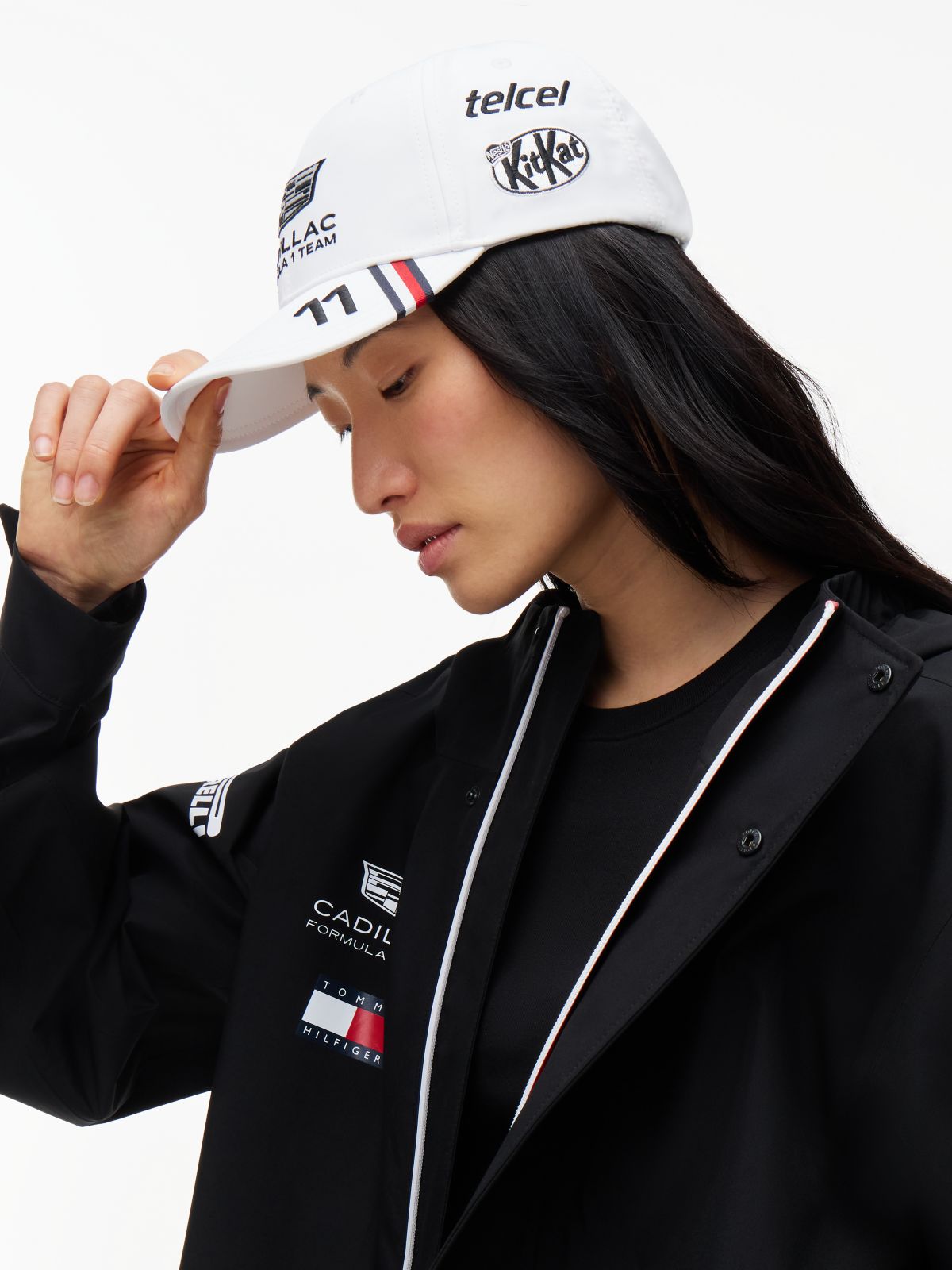 Tommy x Cadillac F1® Team Driver 11 Cap — White