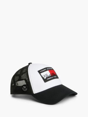 Tommy x Cadillac F1&reg; Team Trucker Cap, White / Black