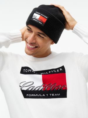 Мужские шапки Tommy Hilfiger Tommy x Cadillac F1® Team Logo Beanie — фото 4