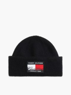 Tommy x Cadillac F1® Team Logo Beanie — Black 1