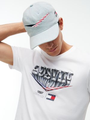 Мужская кепка Tommy Hilfiger Tommy x Cadillac F1® Team Austin, цвет: Серебряный джинсовый — фото 5