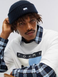 Tommy Hilfiger x FRGMT Wool Beanie — Navy Blue 4