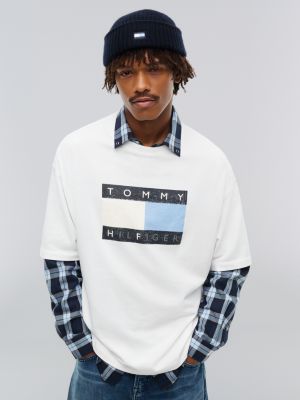 Мужская шапка Tommy Hilfiger x Frgmt Wool, цвет: Тёмно-синий — фото 5
