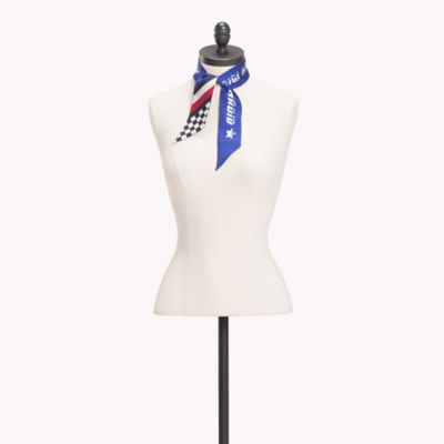 tommy hilfiger silk scarf