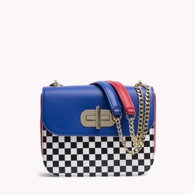 tommy hilfiger blue crossbody bag