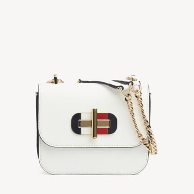 tommy hilfiger gold bag