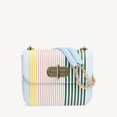 tommy hilfiger turnlock crossbody bag