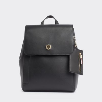 tommy hilfiger backpack women's leather