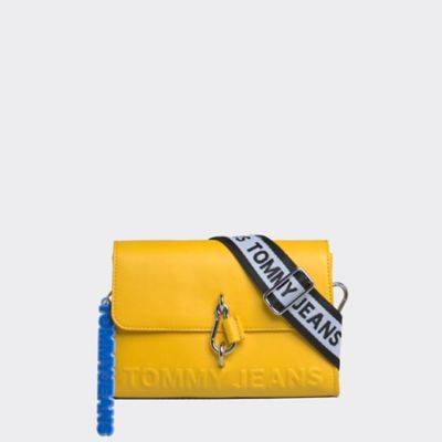 yellow tommy hilfiger bag