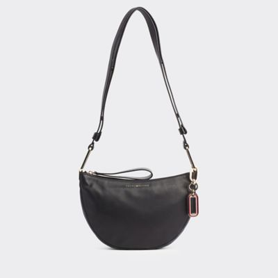 tommy hilfiger leather crossbody bag