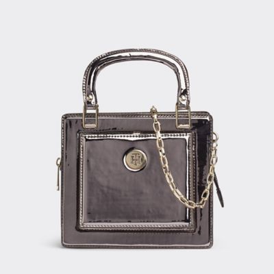 tommy hilfiger metallic bag