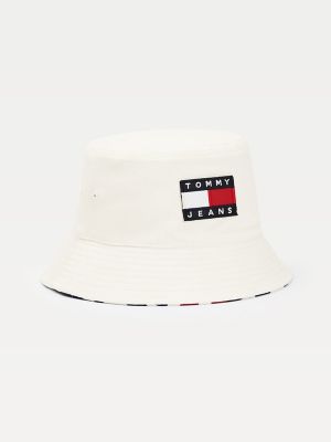 white tommy hilfiger hat 