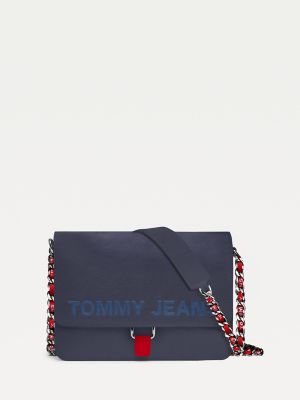 tommy hilfiger sling bag red