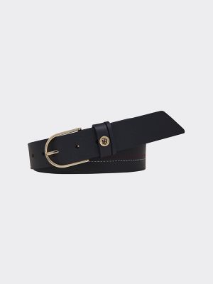 tommy hilfiger plaque belt