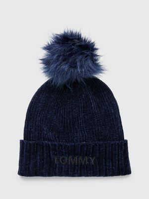 Tommy hilfiger pom pom hot sale beanie