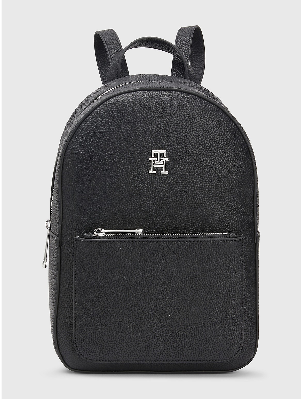 Tommy Hilfiger Women's Textured Logo Backpack - Black