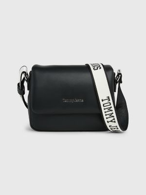 Logo-Tape Mini Tote Crossbody