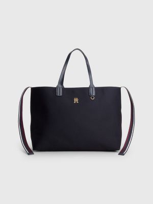 Tommy hilfiger sales black tote