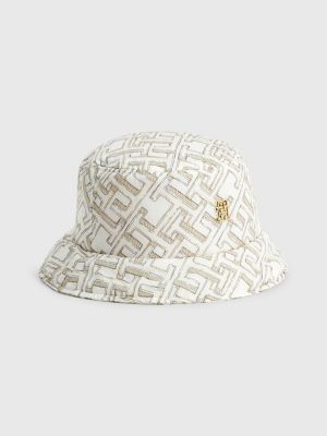 FF Wool Bucket Hat in Black - Fendi