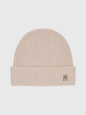 Tommy hilfiger 2024 logo beanie