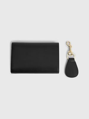 TH Logo Flap Wallet and Keychain Set