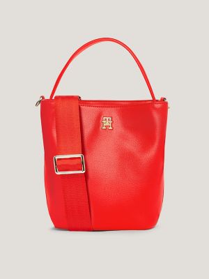 Red tommy sale hilfiger handbag