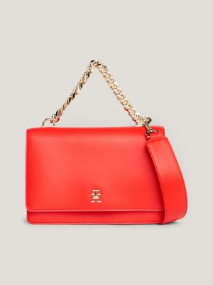 Red tommy store hilfiger handbag