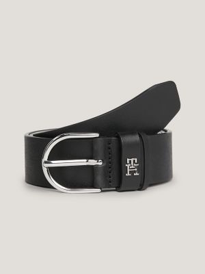 Monogram Leather Belt | Tommy Hilfiger USA