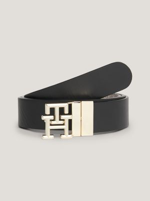 Tortora Logo Rose Gold Reversible Belt