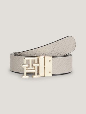 Tommy Hilfiger Leather Reversible Belt in Blue for Men