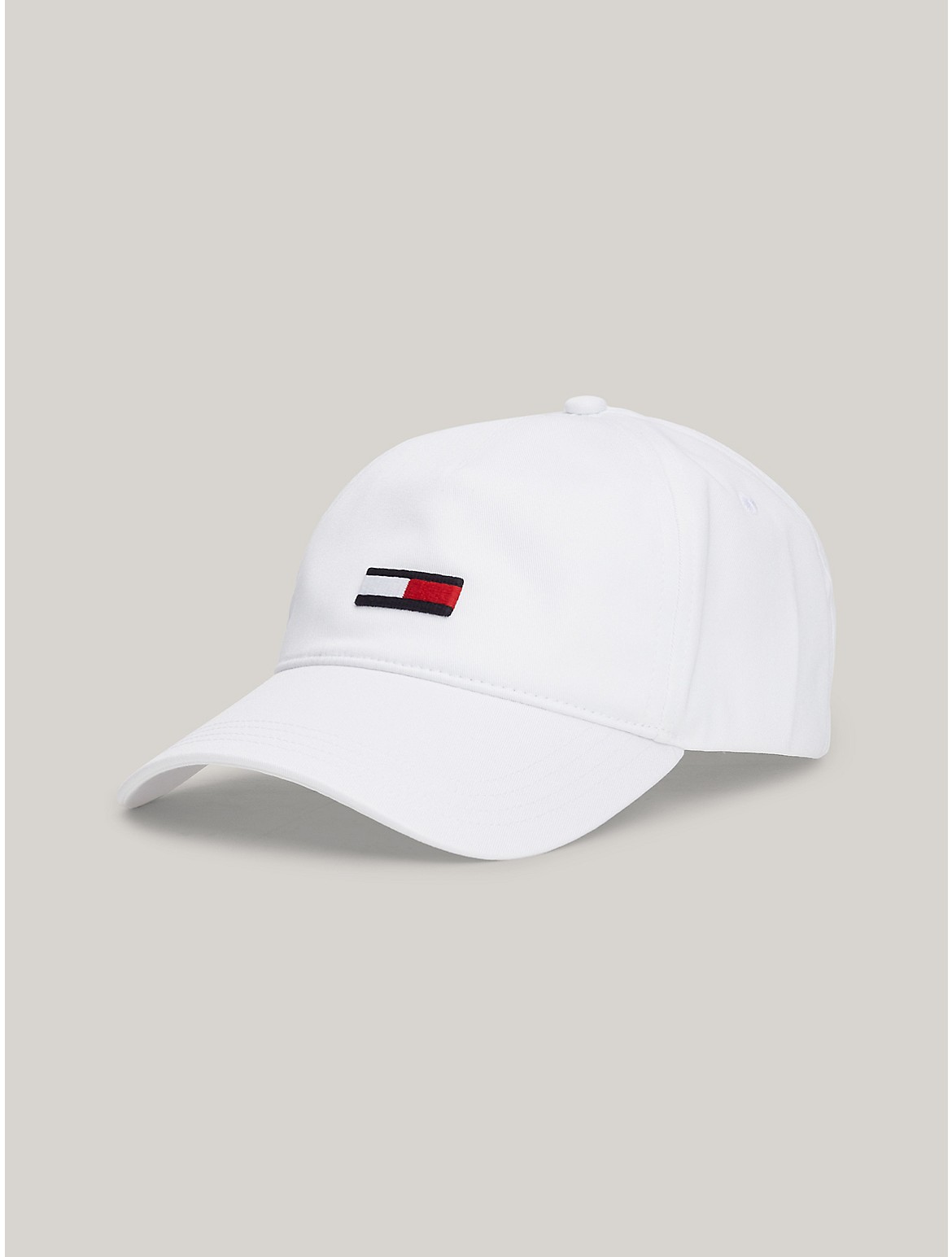 Tommy Hilfiger Tj Flag Baseball Hat In White