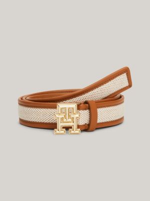 LOGO LEATHER BELT