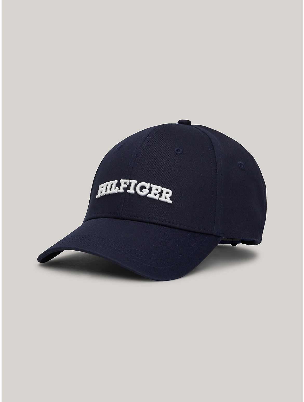 Tommy Hilfiger Embroidered Monotype Cap In Space Blue