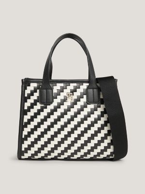 TH City Small Woven Tote Bag | Tommy Hilfiger