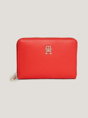 TH Monogram Medium Zip Wallet | Tommy Hilfiger