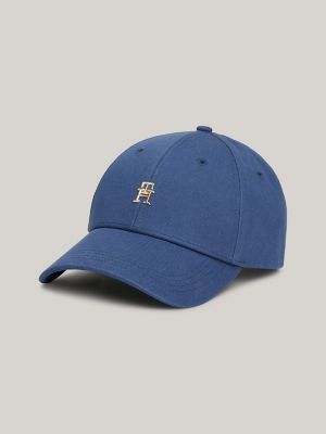 TH Emblem Baseball Hat, Fossil Blue