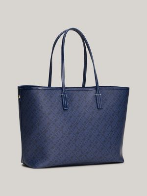 Monogram Tote Bag Tommy Hilfiger