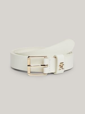 Monogram Loop Leather Belt Tommy Hilfiger