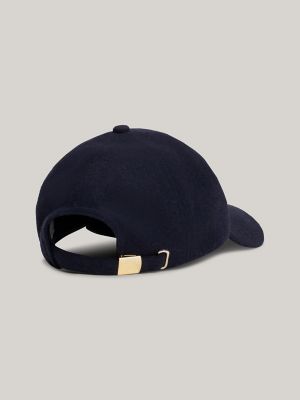 Monogram Logo Baseball Cap, Space Blue