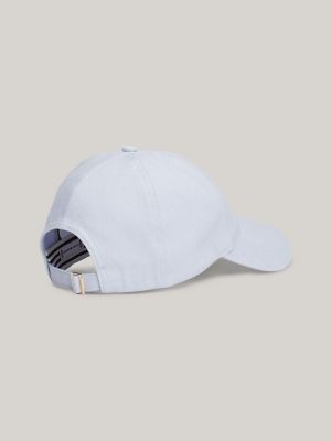 Embroidered Monogram Baseball Cap, Breezy Blue