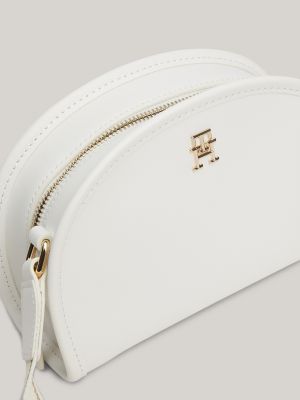 Monotype Logo Strap Half Moon Bag | Tommy Hilfiger 