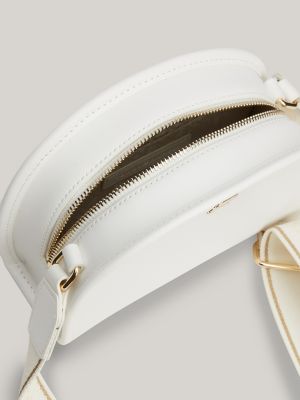Monotype Logo Strap Half Moon Bag | Tommy Hilfiger 