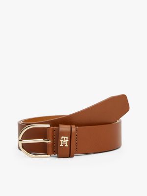 Monogram Leather Belt