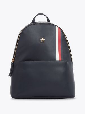 Signature Stripe Backpack, Space Blue