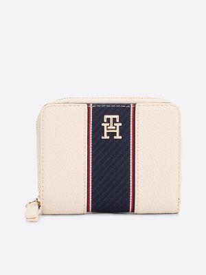 Legacy Stripe Medium Wallet, Sugarcane