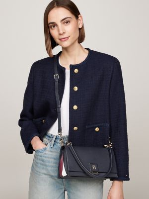 Monogram Buckle Stripe Crossbody Bag | Tommy Hilfiger