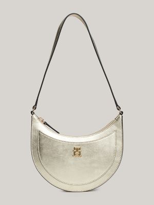 Tommy hilfiger gold bag sale