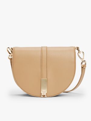 Monogram Saddle Bag, Safari Canvas